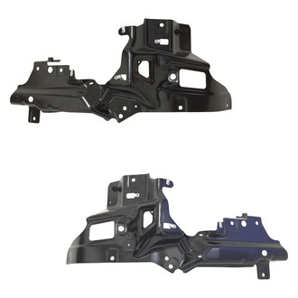 Sherman® - Front Outer Driver and Passenger Side Bumper Bracket Set (CAPA Certified)