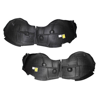 Sherman® - Front Driver and Passenger Side Fender Liner Set (CAPA Certified)
