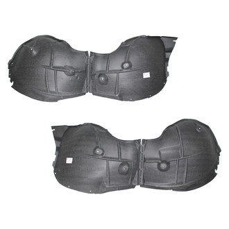 Sherman® - Front Driver and Passenger Side Fender Liner Set (Value Line)