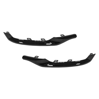 Sherman® - Rear Outer Driver and Passenger Side Bumper Molding Set (Value Line)
