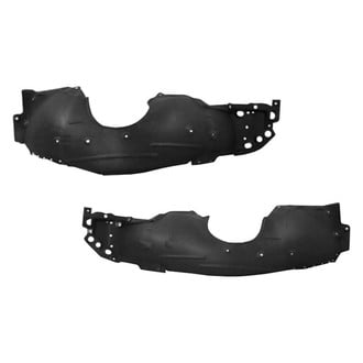 Sherman® - Front Driver and Passenger Side Fender Liner Set (Value Line)