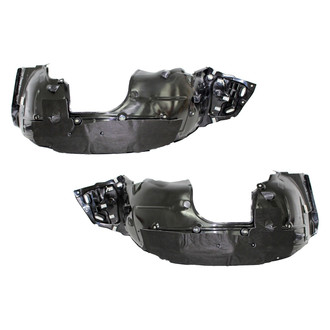 Sherman® - Front Driver and Passenger Side Fender Liner Set (CAPA Certified)