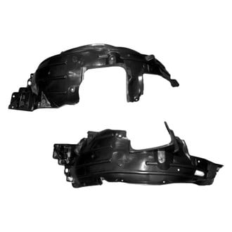 Sherman® - Front Driver and Passenger Side Fender Liner Set (Value Line)