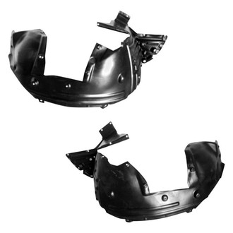 Sherman® - Front Driver and Passenger Side Fender Liner Set (CAPA Certified)