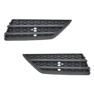 Sherman® - Front Lower Outer Driver and Passenger Side Fog Light Cover Set (Value Line)