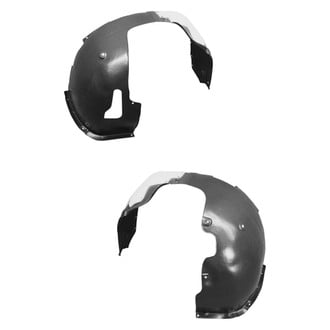 Sherman® - Front Driver and Passenger Side Fender Liner Set (Value Line)
