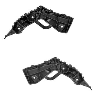 Sherman® - Front Outer Driver and Passenger Side Bumper Cover Mounting Bracket Set (CAPA Certified)