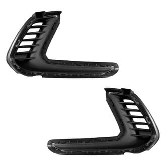 Sherman® - Front Lower Driver and Passenger Side Bumper Grille Set (Value Line)