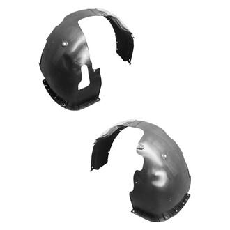 Sherman® - Front Driver and Passenger Side Fender Liner Set (CAPA Certified)