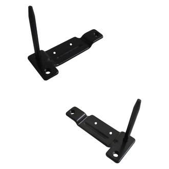 Sherman® - Rear Driver and Passenger Side Bumper Impact Bar Brace Set (CAPA Certified)