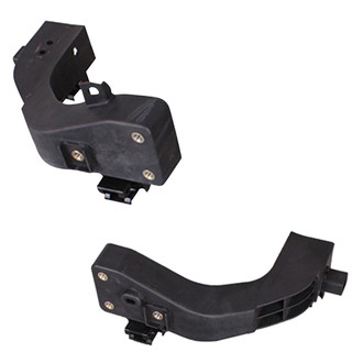 Sherman® - Driver and Passenger Side Radiator Support Set (CAPA Certified)