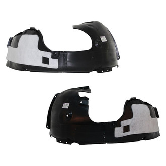 Sherman® - Front Driver and Passenger Side Fender Liner Set (CAPA Certified)
