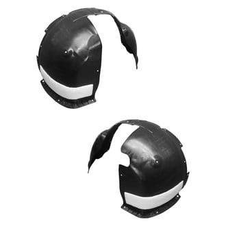 Sherman® - Front Driver and Passenger Side Fender Liner Set (CAPA Certified)