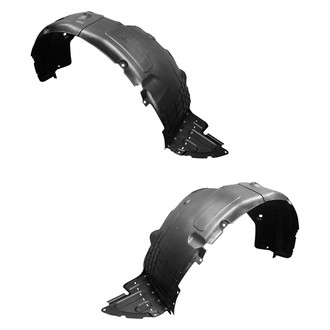 Sherman® - Front Driver and Passenger Side Fender Liner Set (CAPA Certified)