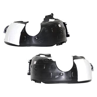 Sherman® - Front Driver and Passenger Side Fender Liner Set (CAPA Certified)