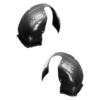 Sherman® - Front Driver and Passenger Side Fender Liner Set (Value Line)