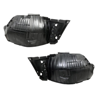 Sherman® - Front Forward Driver and Passenger Side Fender Liner Set (CAPA Certified)