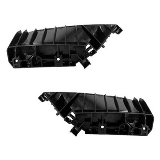 Sherman® - Front Outer Driver and Passenger Side Bumper Cover Support Rail Set (CAPA Certified)