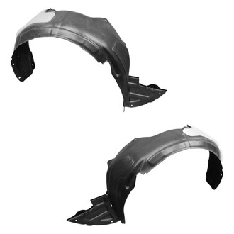 Sherman® - Front Driver and Passenger Side Fender Liner Set (Value Line)