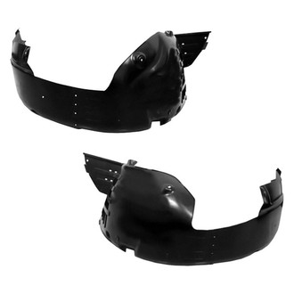 Sherman® - Front Driver and Passenger Side Fender Liner Set (CAPA Certified)