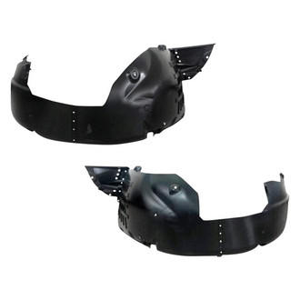 Sherman® - Front Driver and Passenger Side Fender Liner Set (CAPA Certified)