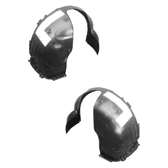 Sherman® - Front Driver and Passenger Side Fender Liner Set (Value Line)