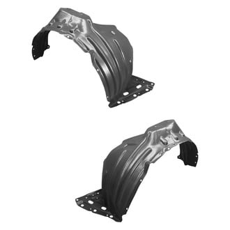 Sherman® - Front Driver and Passenger Side Fender Liner Set (Value Line)