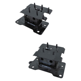 Sherman® - Front Driver and Passenger Side Bumper Mounting Bracket Set (CAPA Certified)