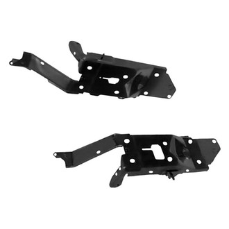 Sherman® - Driver and Passenger Side Radiator Support Bracket Set (CAPA Certified)