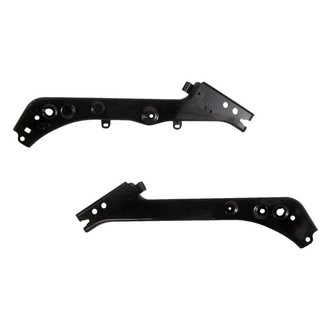 Sherman® - Upper Driver and Passenger Side Radiator Support Tie Bar Set (CAPA Certified)
