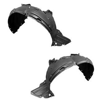 Sherman® - Front Driver and Passenger Side Fender Liner Set (CAPA Certified)