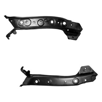 Sherman® - Driver and Passenger Side Radiator Support Bracket Set (CAPA Certified)