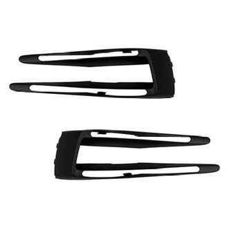 Sherman® - Front Driver and Passenger Side Fog Light Trim Set (Value Line)