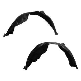 Sherman® - Front Driver and Passenger Side Fender Liner Set (Value Line)