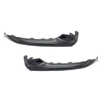 Sherman® - Front Lower Outer Driver and Passenger Side Bumper Cover Molding Set (Value Line)