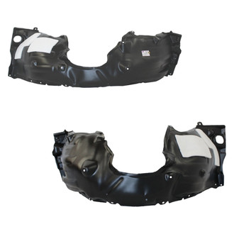 Sherman® - Front Driver and Passenger Side Fender Liner Set (Value Line)