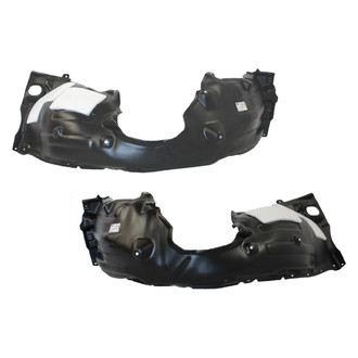 Sherman® - Front Driver and Passenger Side Fender Liner Set (CAPA Certified)