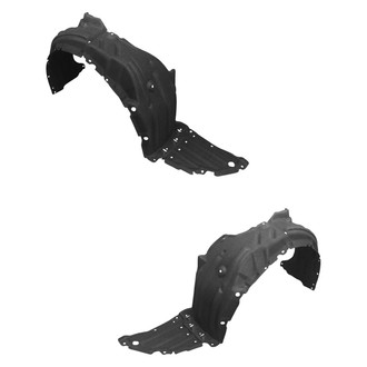 Sherman® - Front Driver and Passenger Side Fender Liner Set (CAPA Certified)
