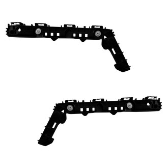 Sherman® - Rear Upper Outer Driver and Passenger Side Bumper Cover Retainer Set (CAPA Certified)