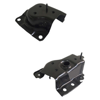 Sherman® - Rear Driver and Passenger Side Bumper Bracket Set (CAPA Certified)
