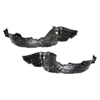 Sherman® - Front Driver and Passenger Side Fender Liner Set (Value Line)