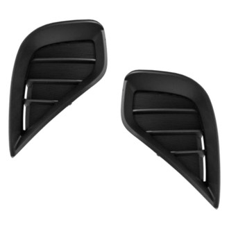Sherman® - Front Driver and Passenger Side Fog Light Cover Set (CAPA Certified)