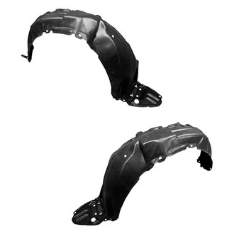 Sherman® - Front Driver and Passenger Side Fender Liner Set (Value Line)