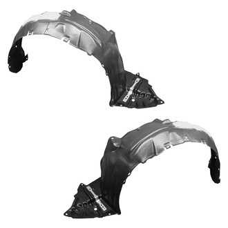 Sherman® - Front Driver and Passenger Side Fender Liner Set (Value Line)