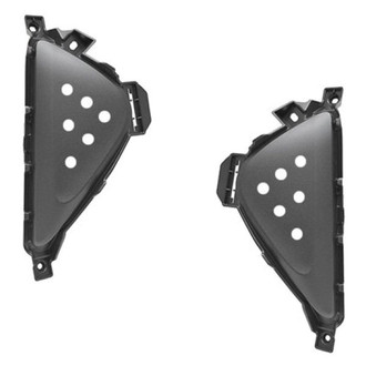 Sherman® - Front Driver and Passenger Side Fog Light Cover Set (Value Line)