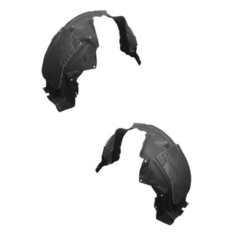 Sherman® - Front Driver and Passenger Side Fender Liner Set (CAPA Certified)