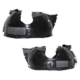 Sherman® - Front Driver and Passenger Side Fender Liner Set (CAPA Certified)