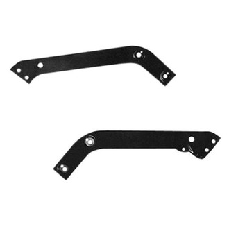Sherman® - Upper Driver and Passenger Side Radiator Support Set (CAPA Certified)
