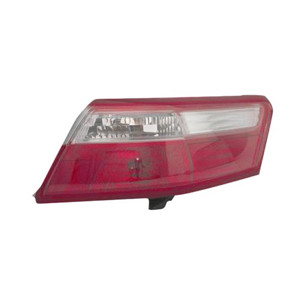 Sherman® - Passenger Side Outer Replacement Tail Light Lens and Housing, Toyota Camry