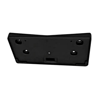 Sherman® - Matte Black Front License Plate Bracket